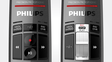 philips speechmike premium controls